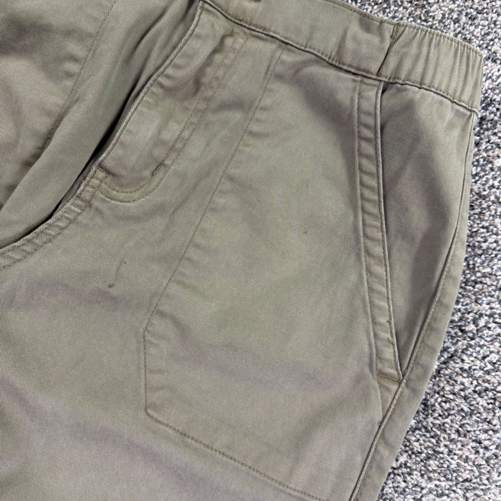 DU/ER Live Free Jogger Olive Green High Rise Performance Pants Womens 26 - Picture 3 of 15